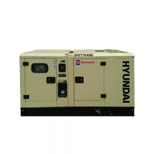 Máy phát điện chạy dầu hyundai DHY110KSE có công suất 100kva - 110kva