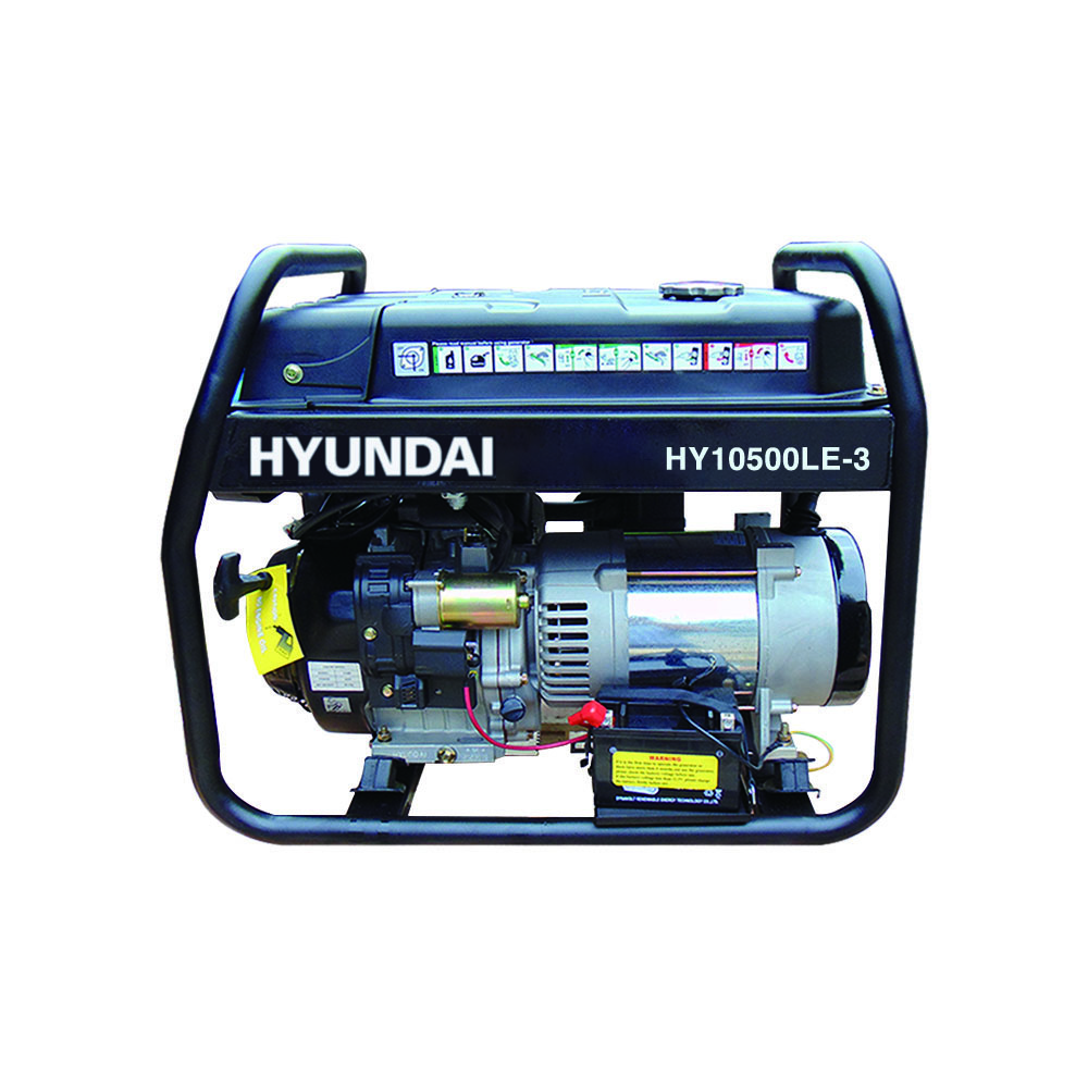 Máy phát điện 9kva - 10kva Hyundai HY10500LE-3 đề nổ