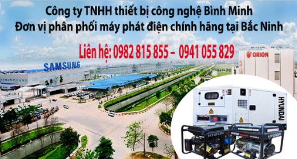 máy phát điện Bắc Ninh