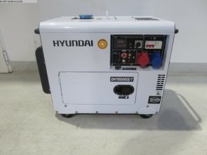 Máy phát điện 6kw chạy dầu diesel Hyundai DHY8500SE-T