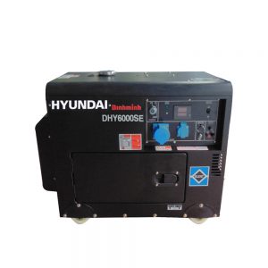 Máy Phát điện 5KW – 5.5KW Diesel Hyundai DHY6000SE – Vỏ Chống ồn, đề Nổ