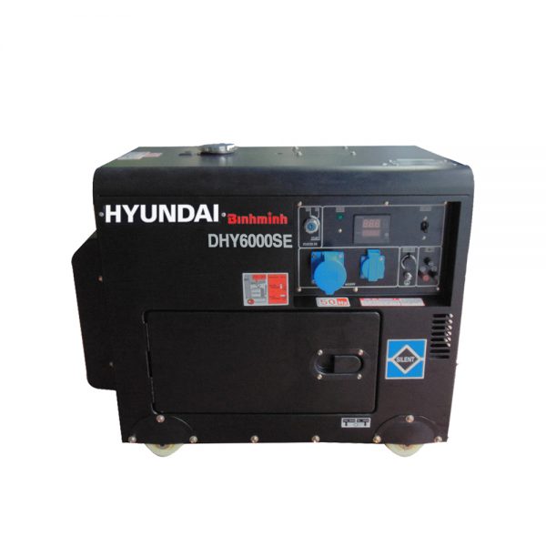 máy phát điện 1 pha DHY6000SE 5kw chạy dầu diesel