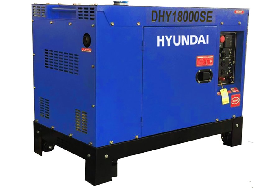 máy phát điện 10kva-11kva-hyundai-dhy18000SE-3 3 pha