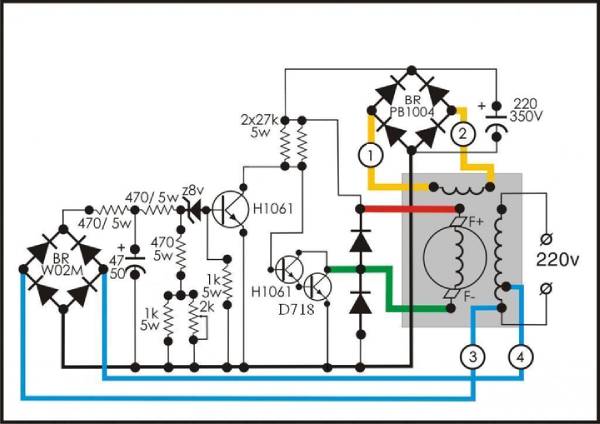 Sơ đồ mạch AVR và cách đấu AVR cho máy phát điện