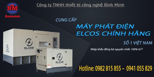 Địa chỉ mua máy phát điện elcos chính hãng, uy tin và tin cậy tại Việt Nam 
