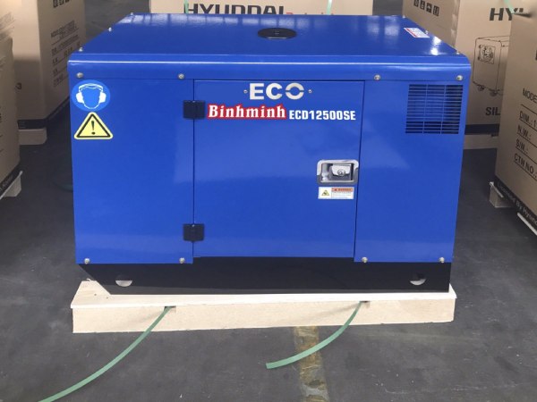 Máy phát điện 10kva Ecos Thái Lan chạy dầu diesel ECD12500SE