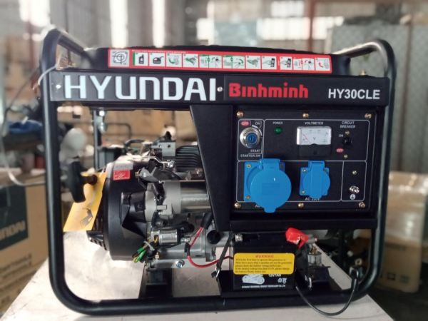 Hyundai là thương hiệu có máy phát điện chạy xăng tốt nhất 