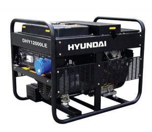 Máy Phát điện 10kw Hyundai Chạy Dầu đề Nổ Dhy12000le