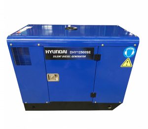 Máy Phát điện 10kw Hyundai Chạy Dầu đề Nổ Dhy12500se