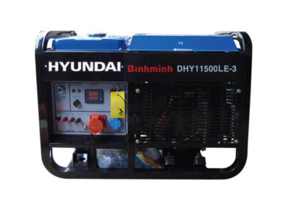 Máy phát điện chạy xăng10.6kVA 11.88kVA Hyundai Hy11500le - 3